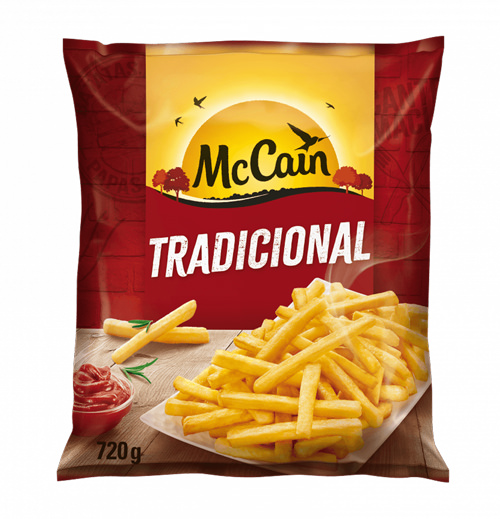 Batata Congelada McCain SureCrisp Extra Crocante Corte Tradicional 9mm  2,5kg 